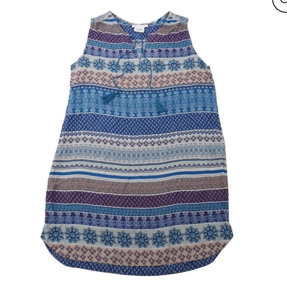 Beach Lunch Lounge Tunic Mini Dress